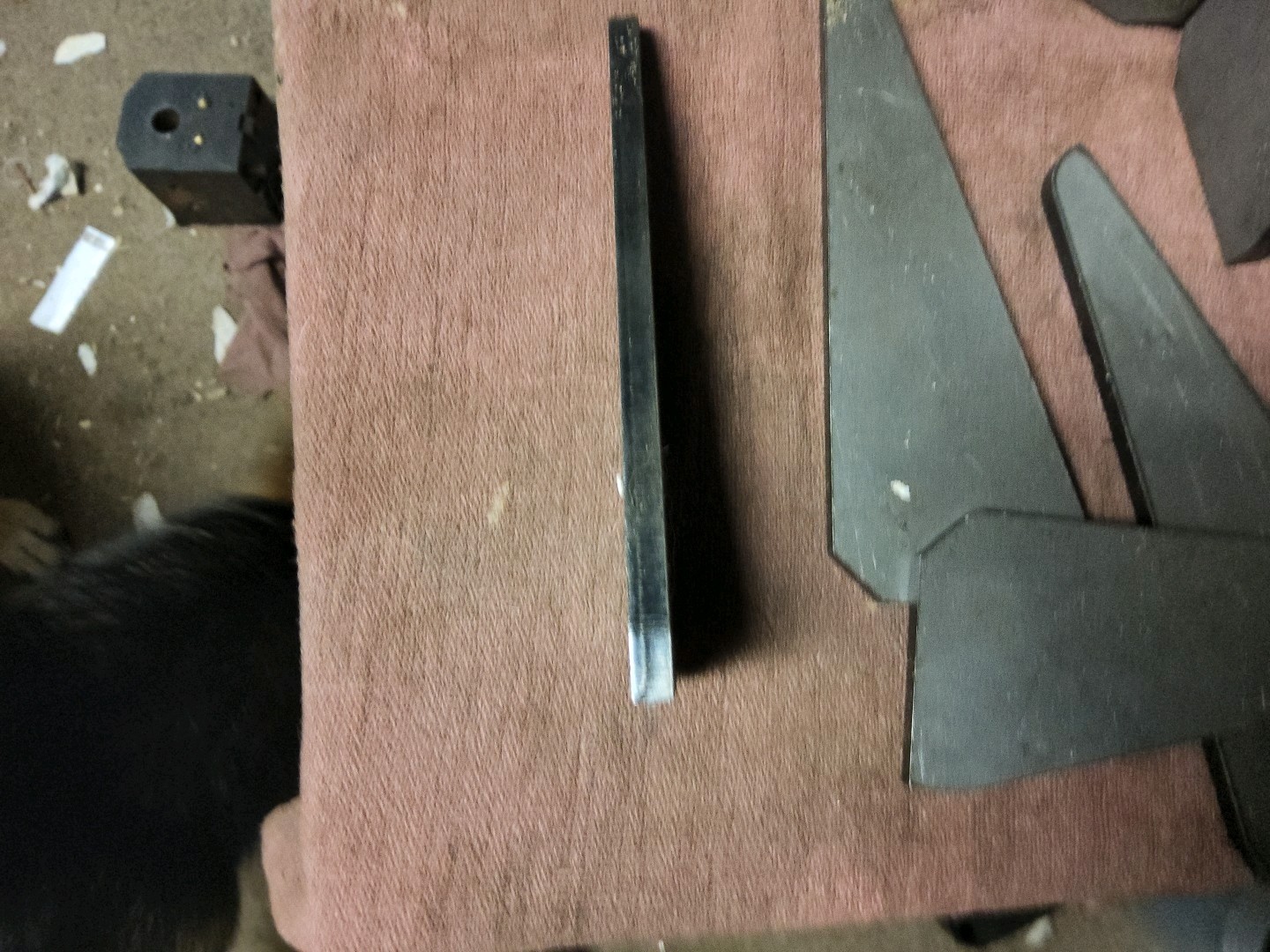 6 PCS Heavy Duty Steel Plate Gussets 2″ X 5-1/2″ X 1/4″ Weld on Triangle Gusset