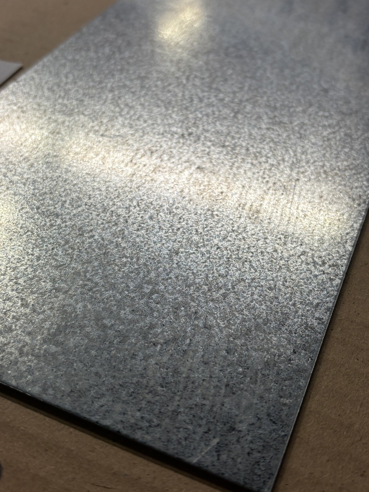 16 Gauge (0.060” Thick) Galvanized Steel Sheet Metal 6” x 15” – New