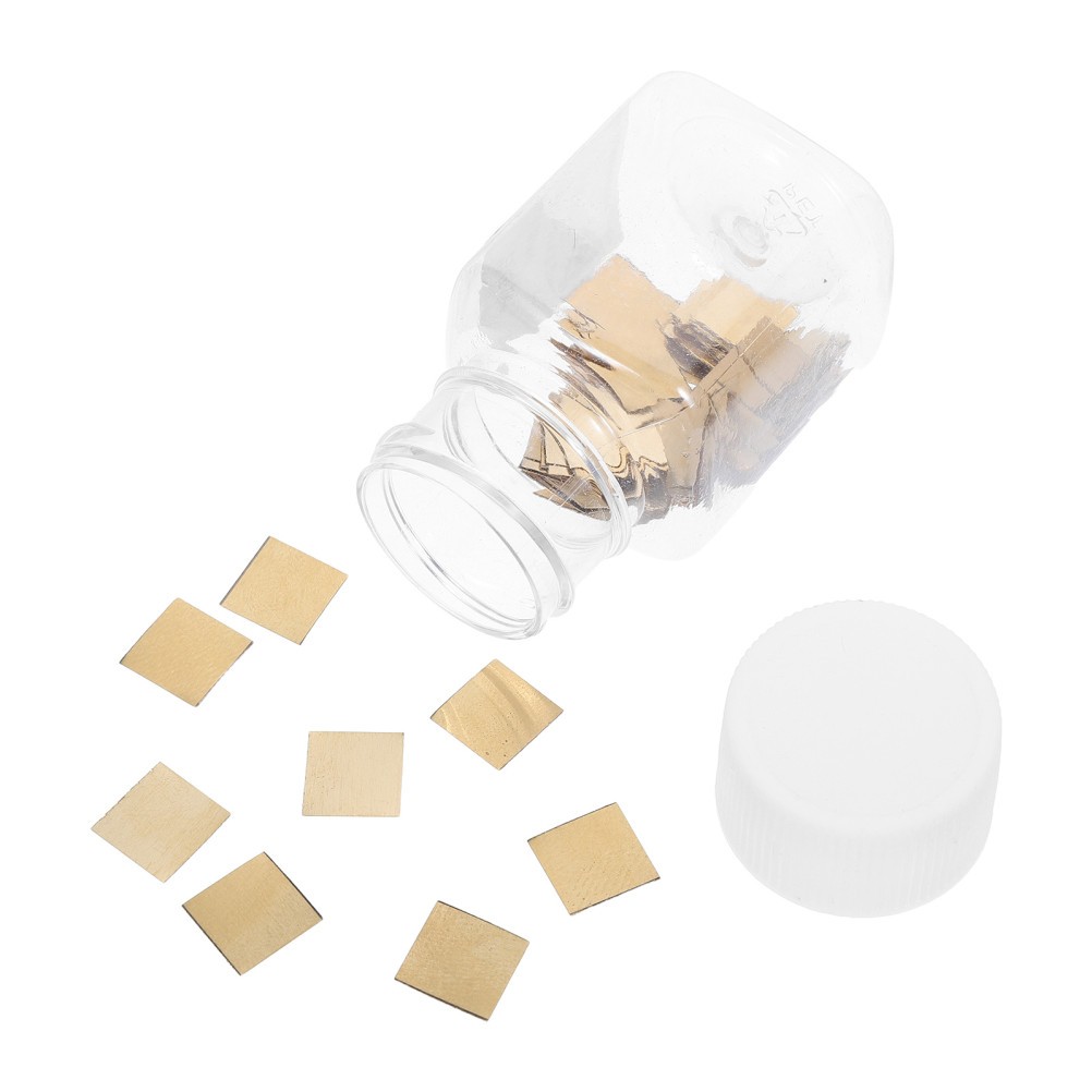 100pcs Brass Sheets for Physics Conductive Science Projects Zinc Copper Fruit