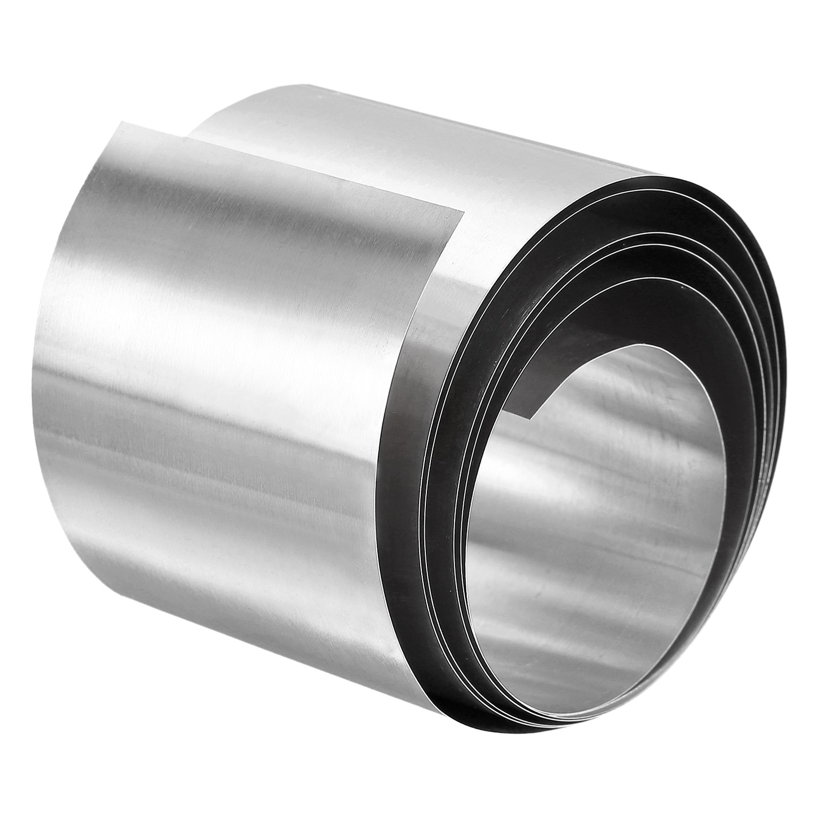 304 Stainless Steel Foil Roll，0.2mm x 50mm x 1M Polished Finish Plate