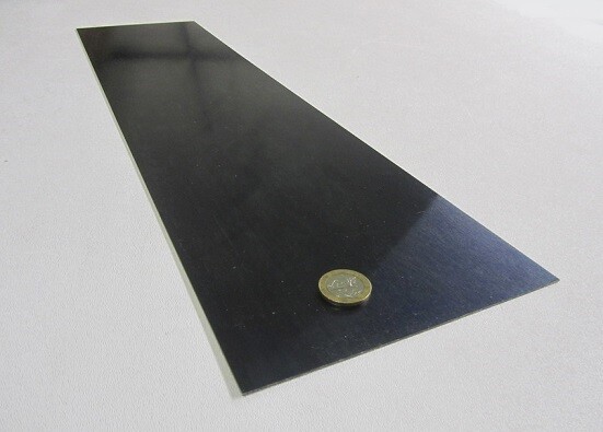 Blue Tempered Spring Steel Shim 0.042″ Thick x 6.00″ Width x 24″ Length