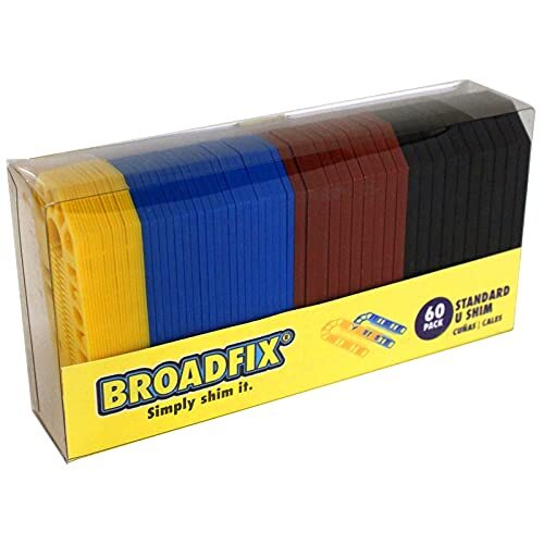 Shim Flat Plastic 60PK Standard U Shims