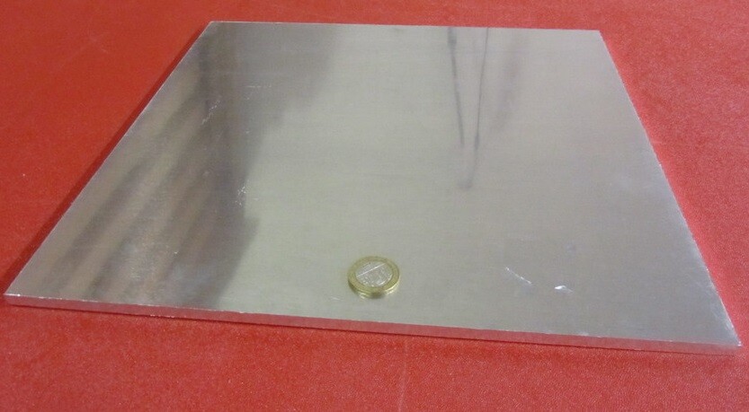2024 Aluminum Sheet, T351, .250″ (1/4″) Thick x 12.0″ Width x 12.0″ Length