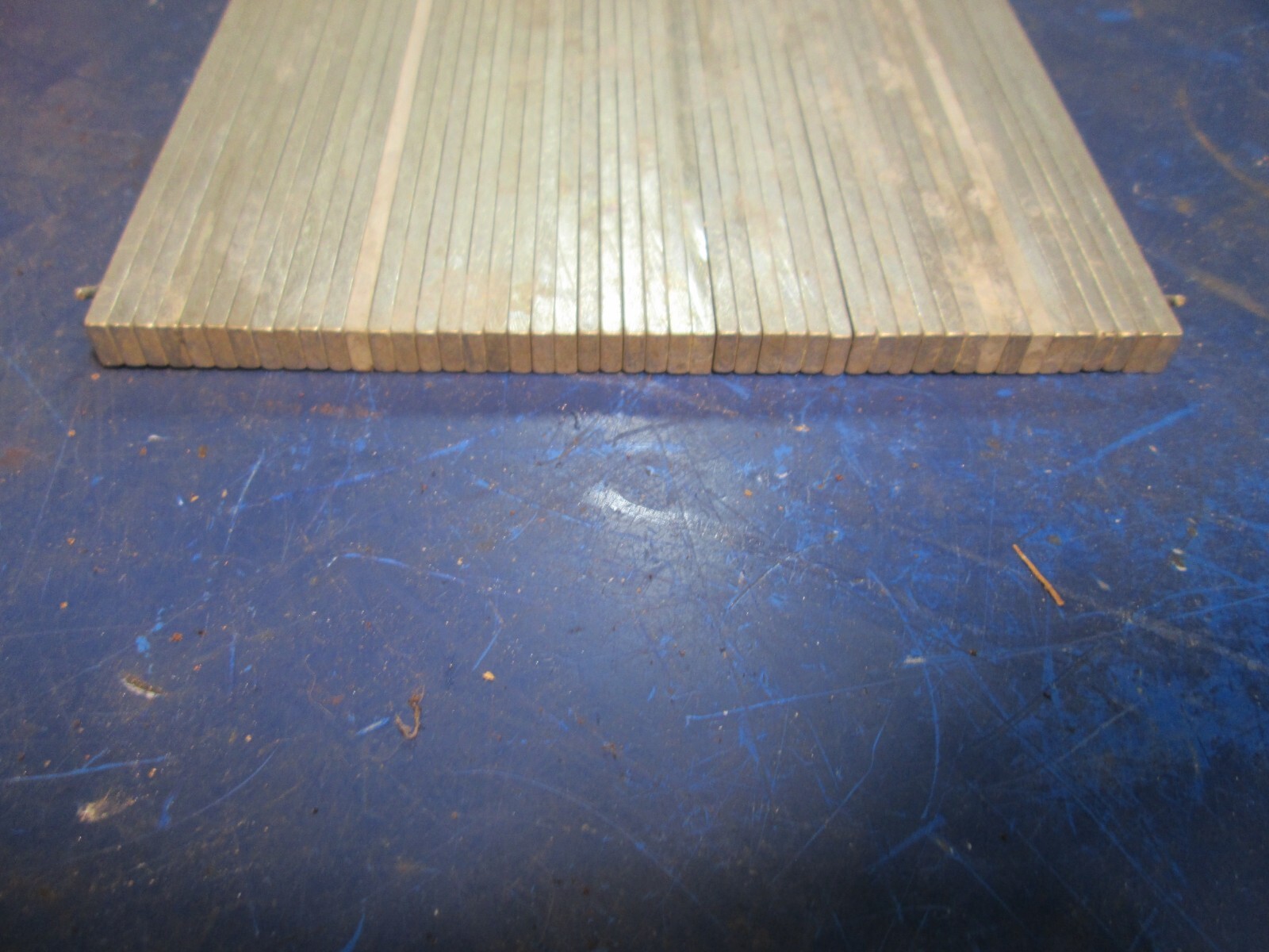 aluminum bar stock .12″ X .3″ x 9 1/4″ Long (48) pieces, read description