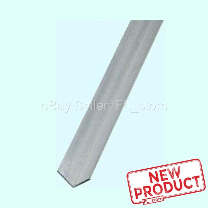 Aluminum Angle 1/8″ x 1″ x 8 Feet Length Unpolished Alloy 6061 90° Stock NEW