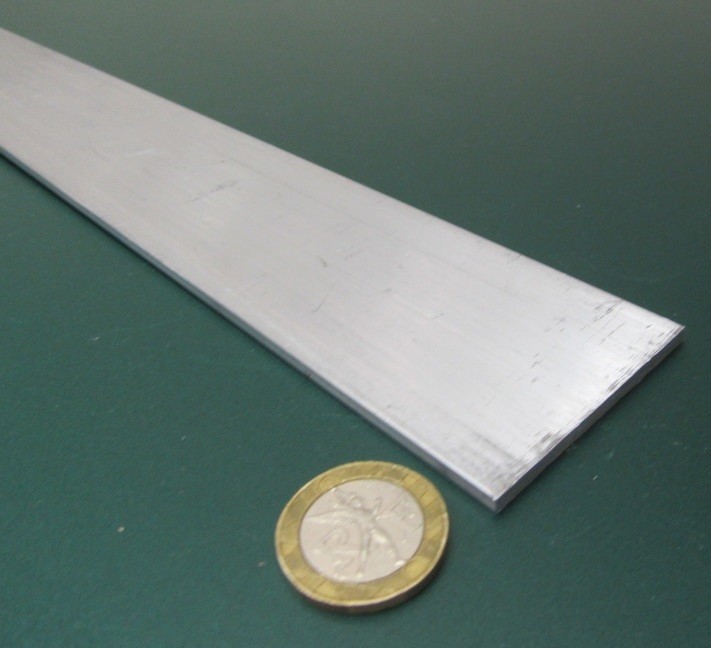 3003 H14 Aluminum Bar, 3/16″ (.187″) Thick x 2.0″ Wide x 36″ Length