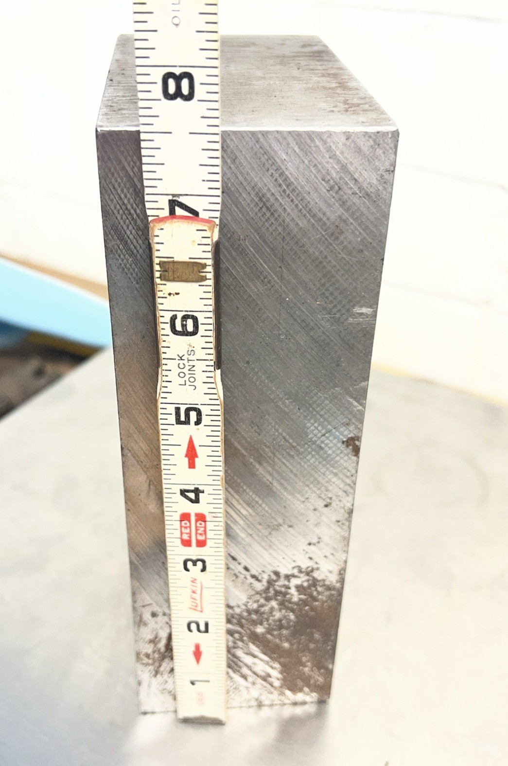 2.5 x 4 x 7.5” THICK BLOCK Steel Bar Target Plate Blacksmith Bench Hammer Plate