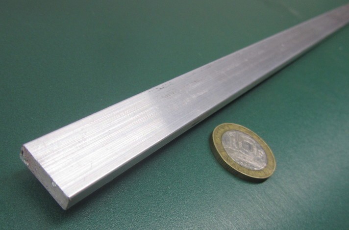 6061 T651 Aluminum Bar, 3/16″ (.187″) Thick x 5/8″ Wide x 36″ Long, 2 Pcs, 6 Ft
