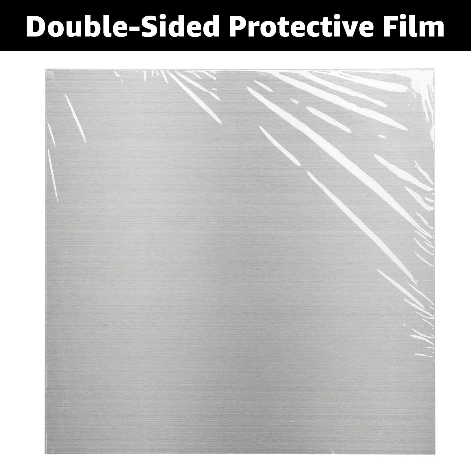 6061 Aluminum Sheet Metal 11.8×11.8×1/2 Inch 300x300x12mm Thick Flat Plate