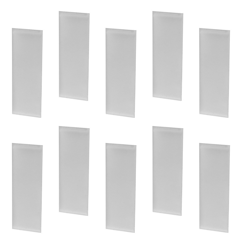 10Pcs Silver Zinc Anode Sheets Durable Electroplating Fruit Battery Experiment