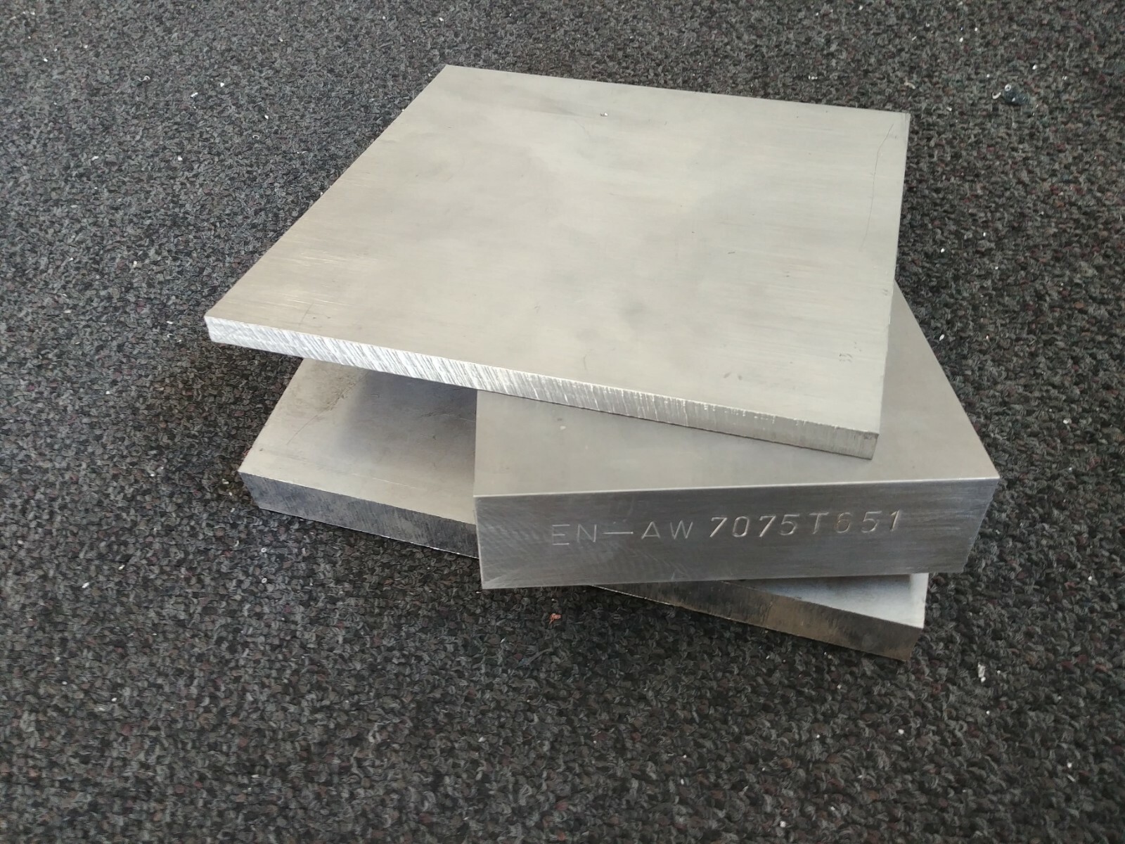 Aluminium plate / sheet EN-AW 7075 T651 20mm 25mm 30mm