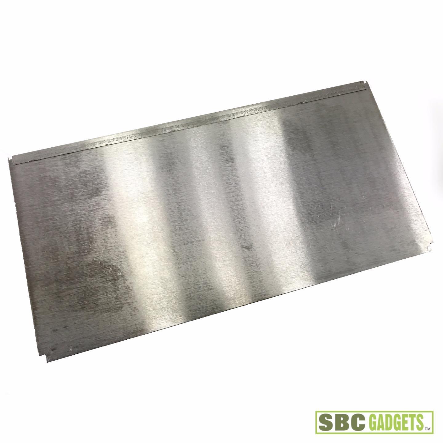 [x2] 0.7mm Aluminum Sheet Plate, 12-1/4″ x 6-1/4″