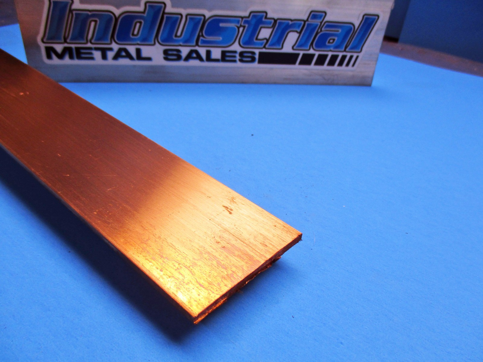 110 Copper Flat Bar 1/8″ x 1-1/2″ x 24″-Long –>.125″ x 1.5″ Copper Bus Bar
