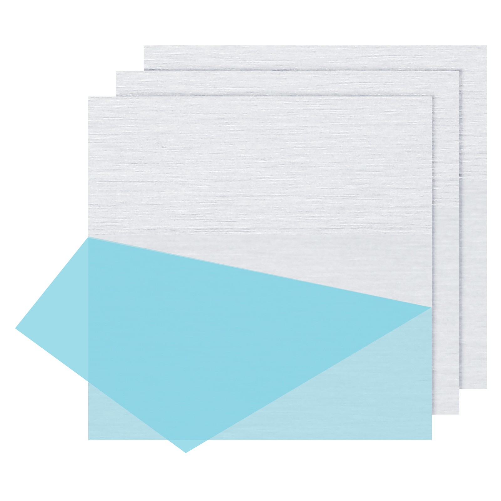 6061 T651 Aluminum Sheet Metal 6″ x 6″ x 5/64(0.08″) Thickness, 3 Pcs Flat Plate
