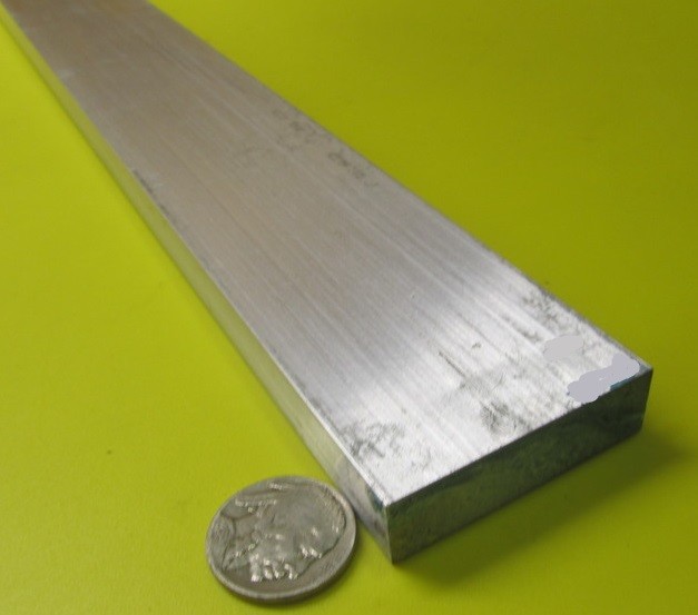 2024 T351 Aluminum Bar, 1/2″ (.500″) Thick x 1 3/4″ Wide x 36″ Length