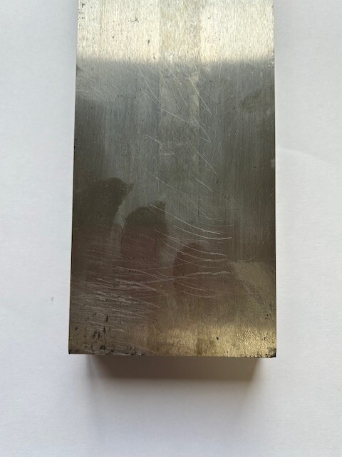 7/8″ X 2-1/2″ X 18″ 0-1 OIL HARDENING FLAT GROUND STOCK NEW OLD STOCK SHELF WORN