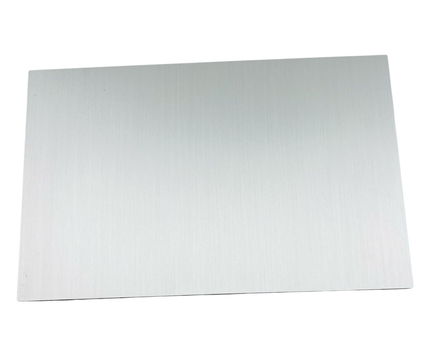 SET Of 10 6” x 9.25” x 1/8″ .125 Aluminum Sheet Plates Brushed Face *Please read