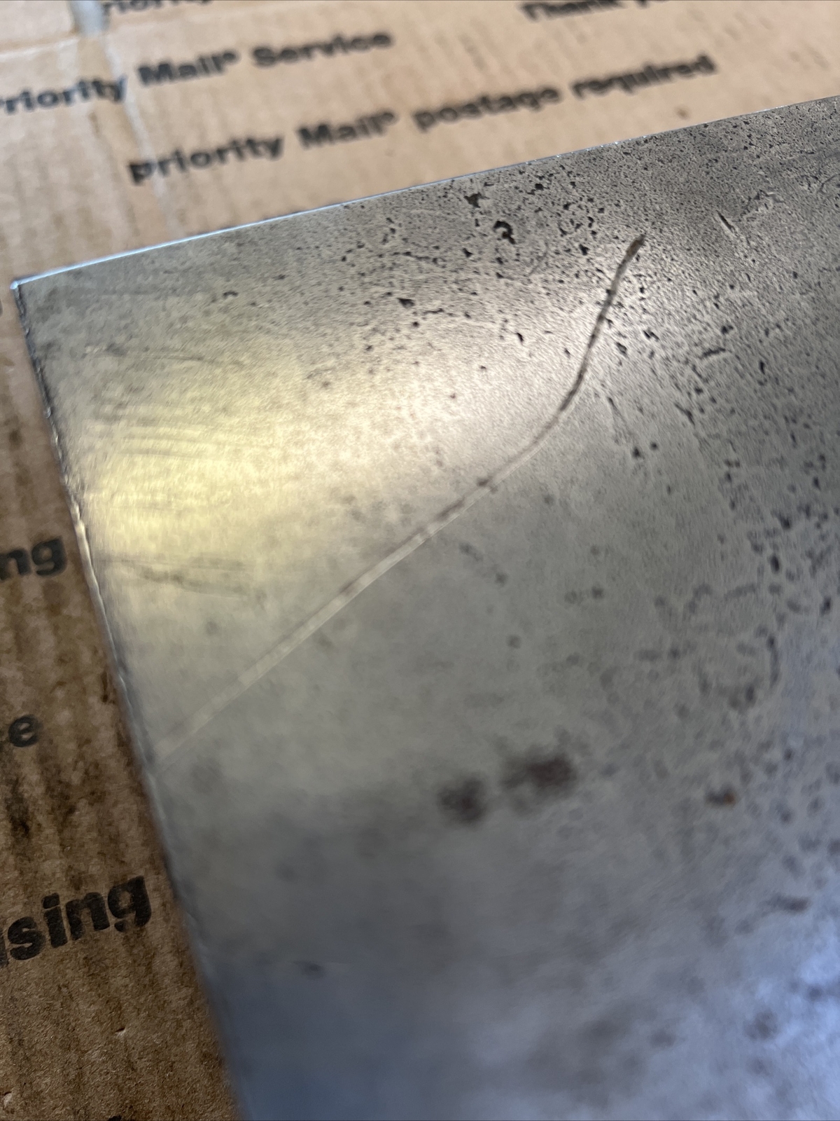 3 X 5 CR Flat Steel Bar 1018 Blacksmith Machining Smooth Surface 5” L