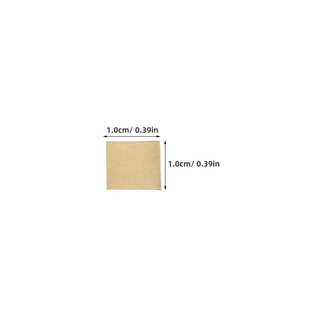 100pcs Thin Copper Sheet Electrode Strip for Fruit Battery Experiment Potato