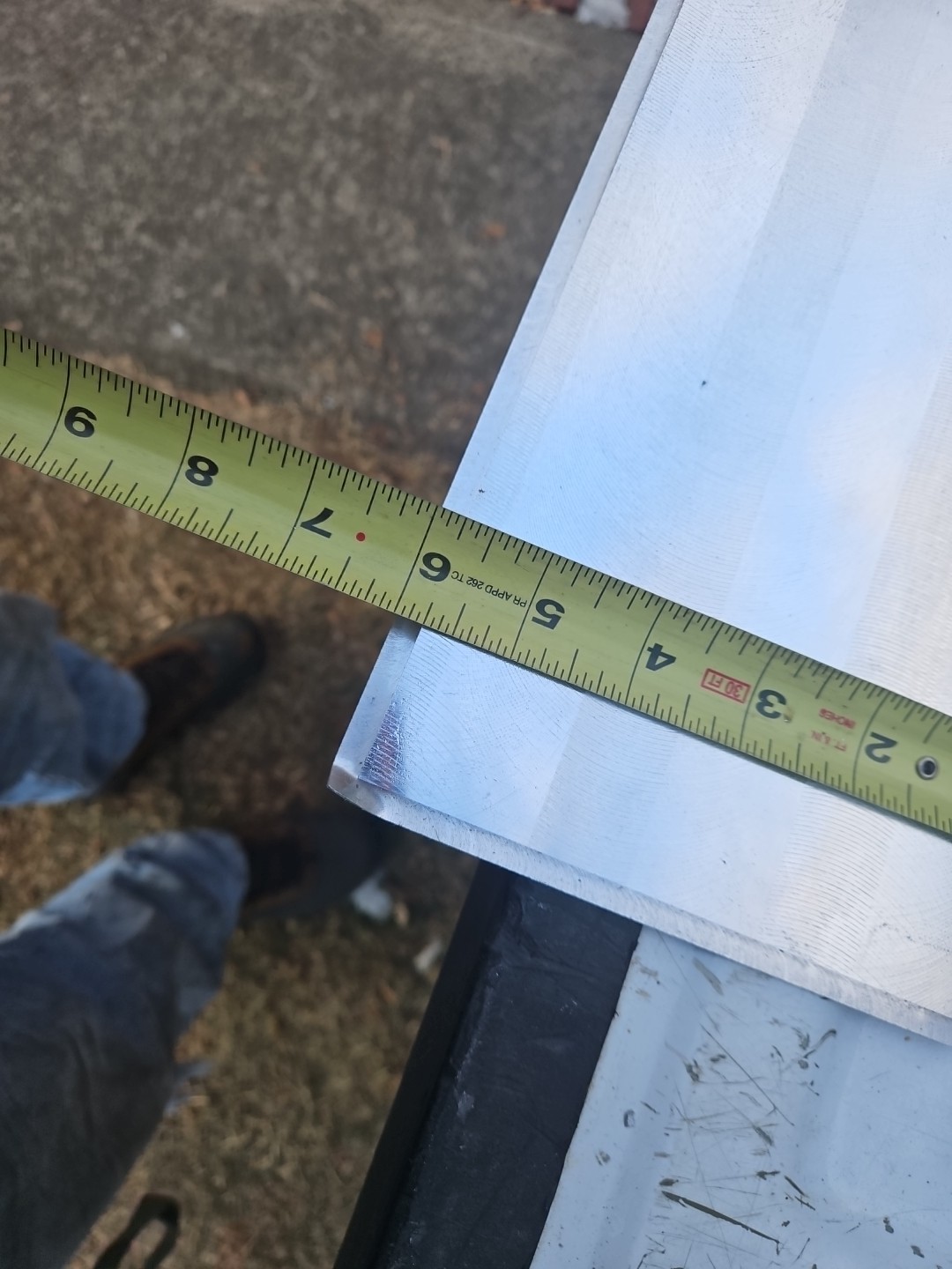 Aluminum plate 6061-T651 1/2” X 25” X 5-3/4″” Made In USA