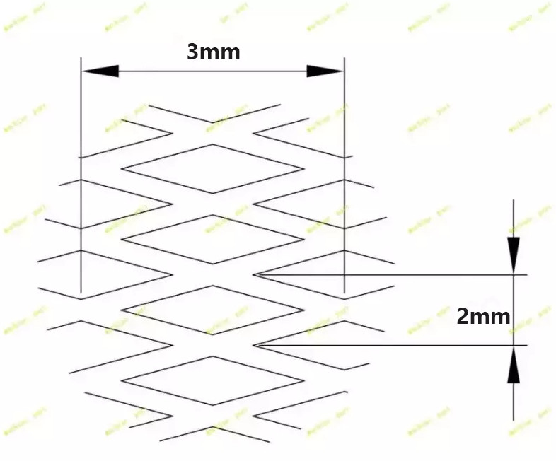 10PC 200mm X 300mm X 0.5mm Metal Titanium Mesh Sheet Perforated Plate Can Be Cut