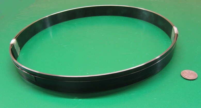 Blue Tempered Spring Steel Shim 0.025″ Thick x 1.00″ Width x 120″ Length