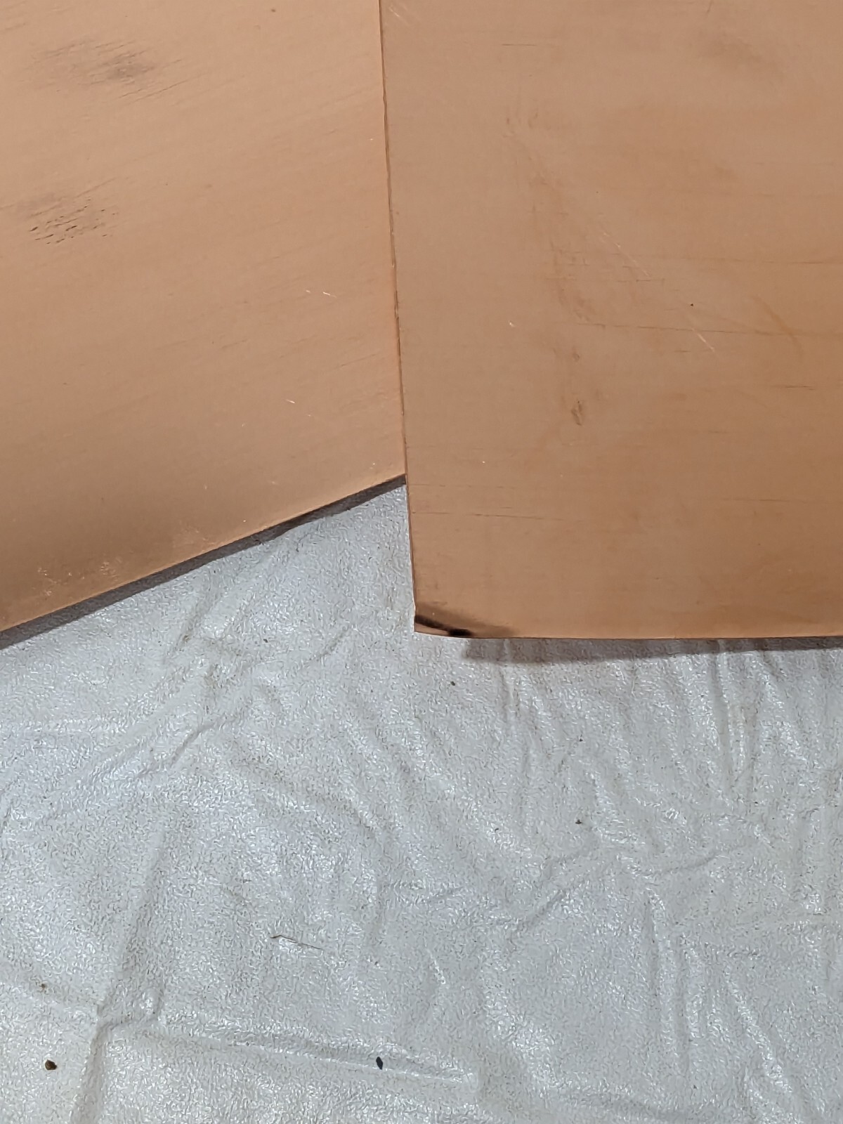 Copper Sheet 0.01 Inch Thick x 12 Inch Square Qty 2 XCUFLR071441x1