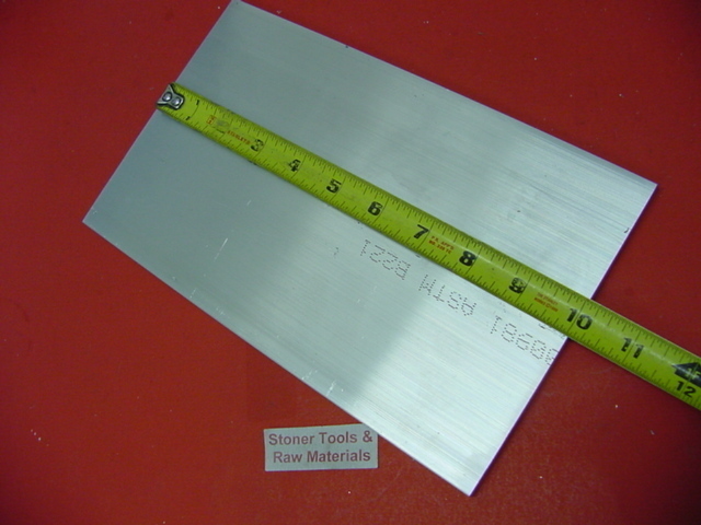 2 Pieces 1/4″ X 6″ ALUMINUM 6061 T6511 FLAT BAR 10″ long Extruded Mill Bar Stock