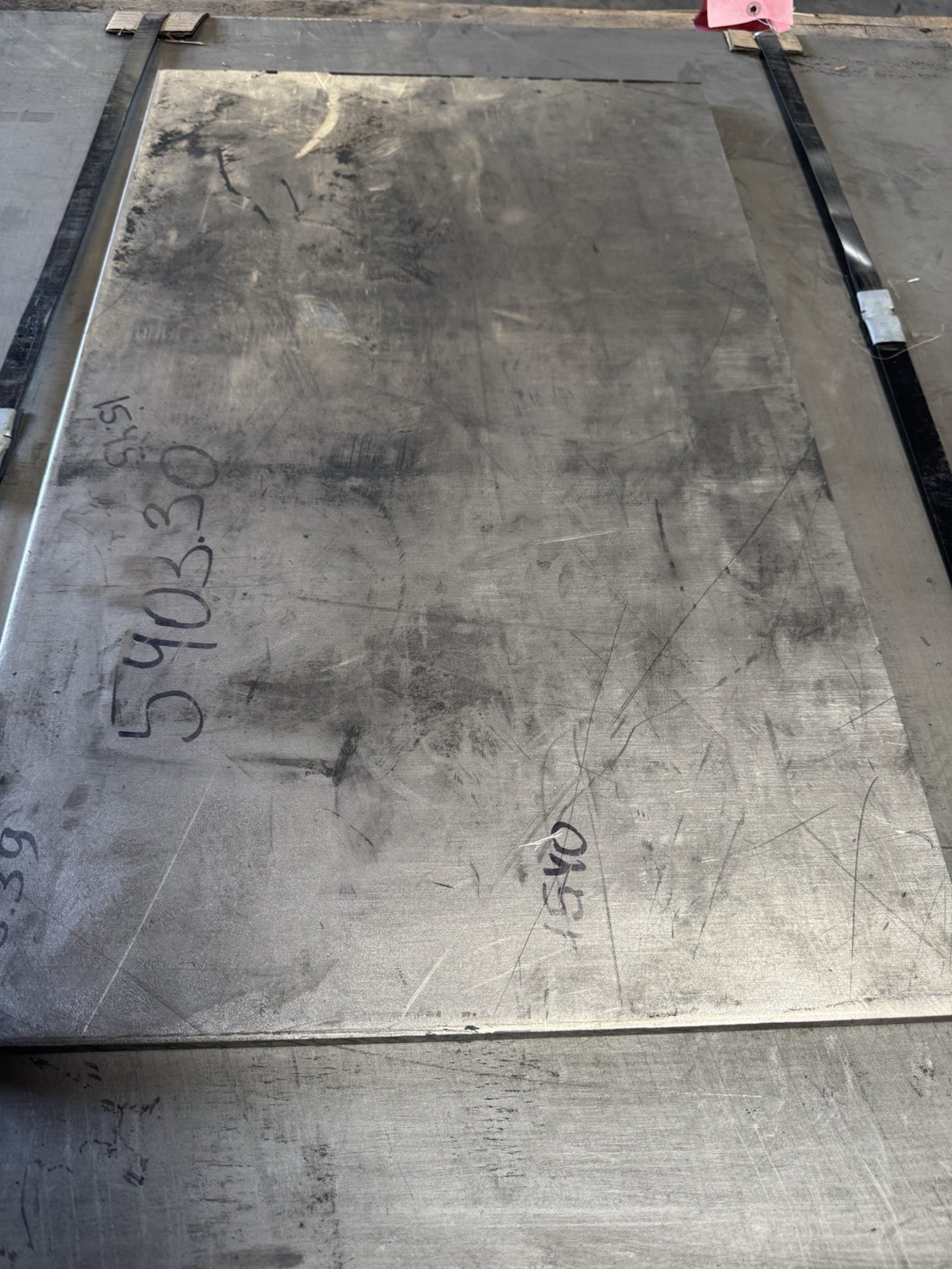 Titanium Plate 6AL4V 16.875″ x 27.75″ x .600″