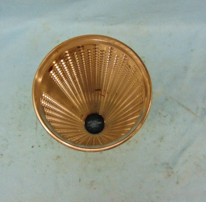 SANICLEAN 316L SS PERF. STRAINER, BACK-UP TUBE 31″ L X 3-3/8″ DIA. 1/4″ HOLES