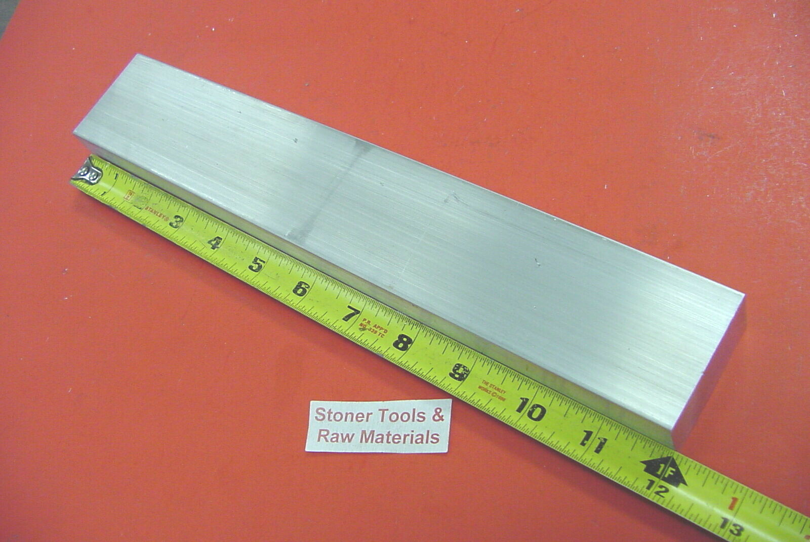 1″ X 2-1/2″ ALUMINUM 6061 FLAT BAR 12″ long T6511 Solid Extruded Mill Stock New