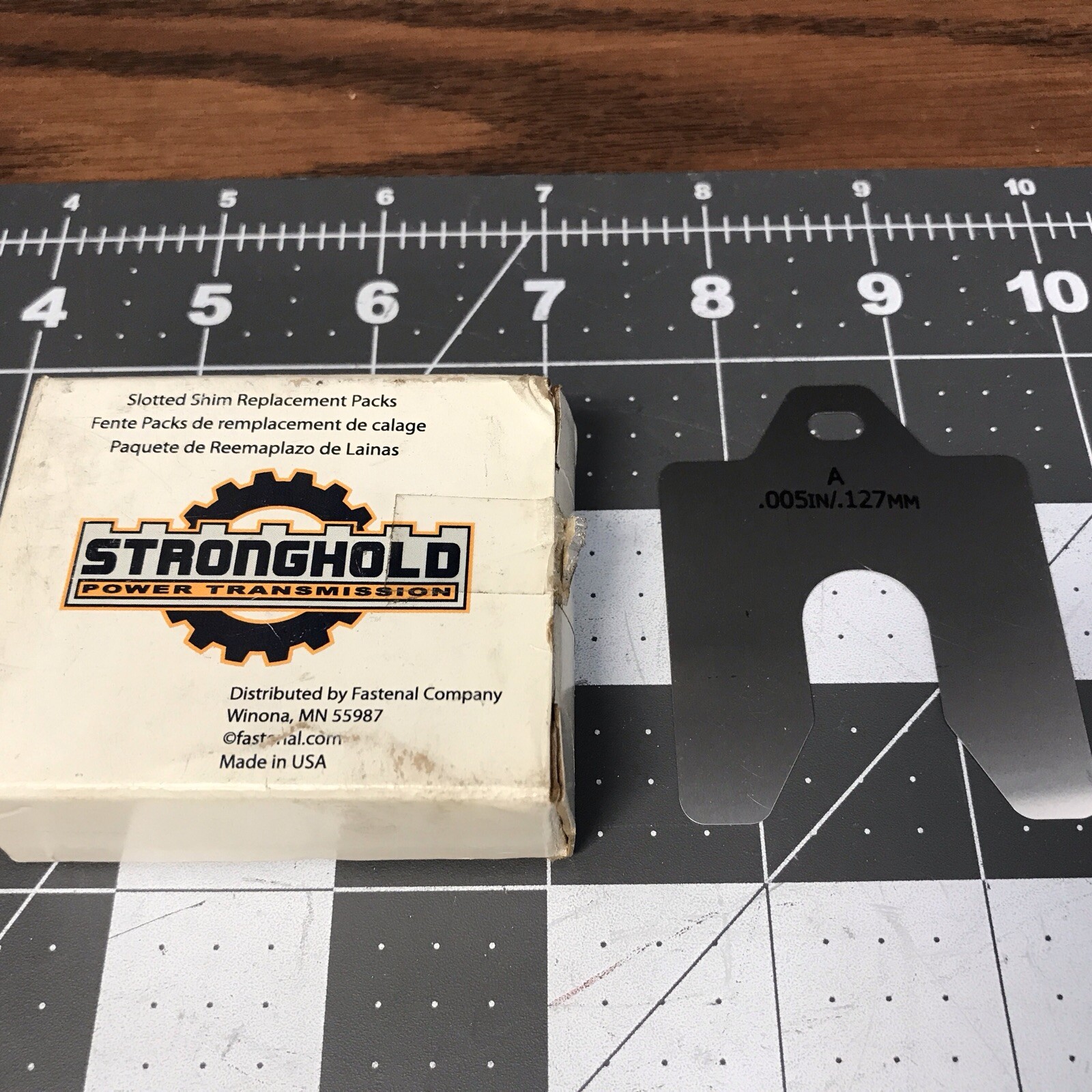 STRONGHOLD A.005IN/.127MM SLOTTED SHIM REPLACEMENT 20PCS (LA23Z)