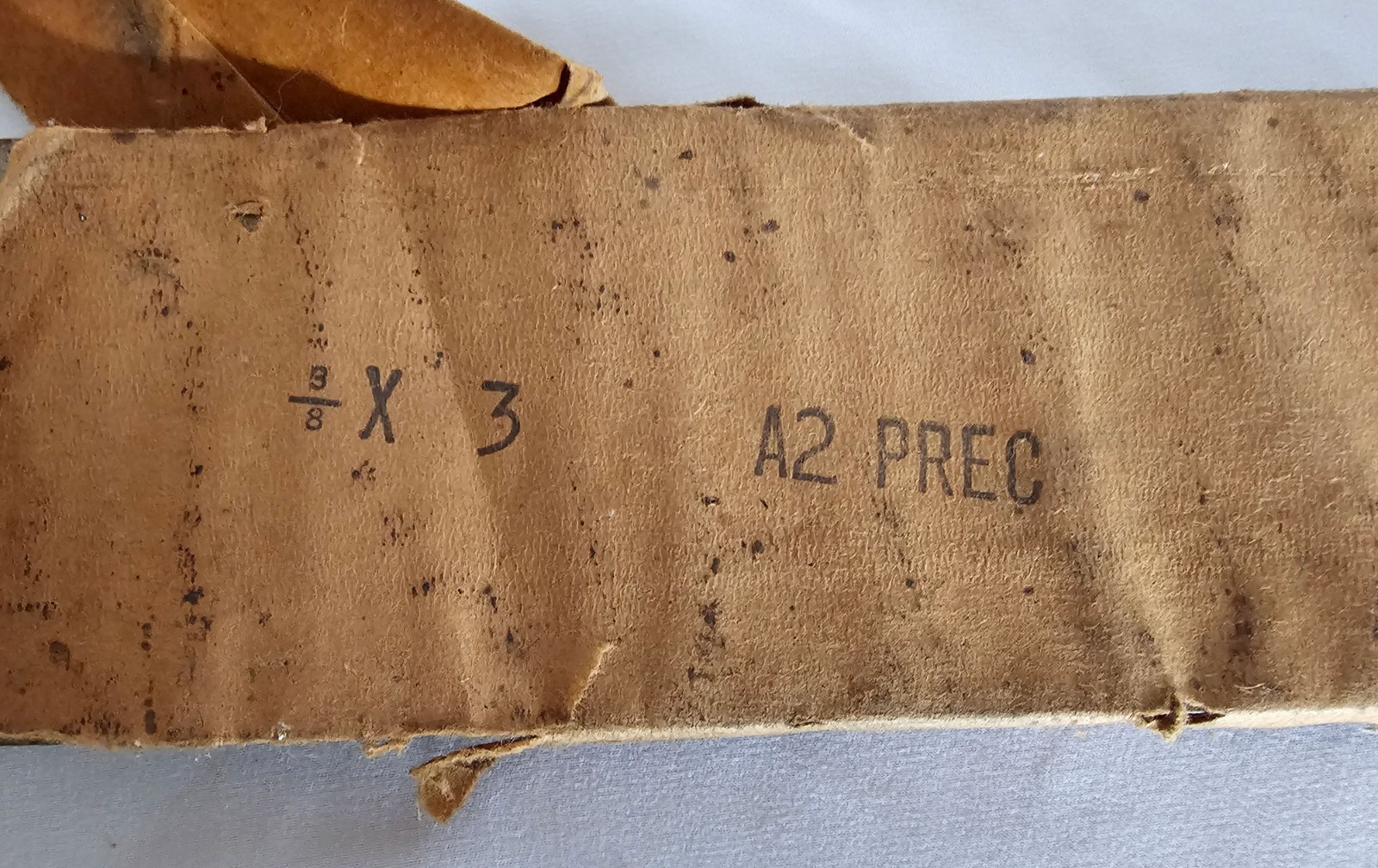 3/8″ x 3″ x 36″ – A2 Air Hardening Precision Ground Flat Stock