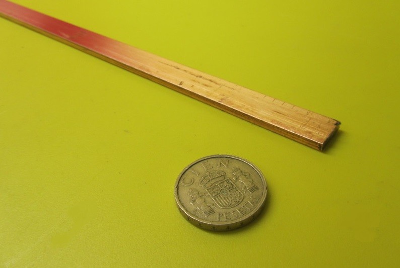 110 Copper Bar H02, 1/8″ Thick x 1/2″ Wide x 48 Inch Length