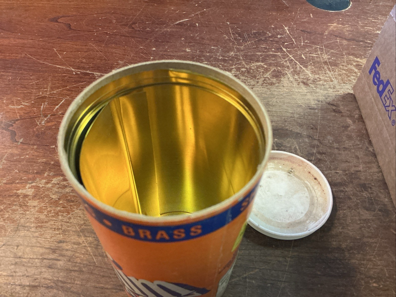 Brass Shim Stock .005”Thick X 6”Wide X 100” Long (new)