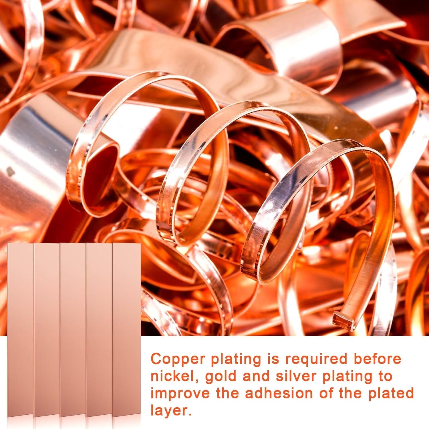 20 Pcs Pure Copper Anode Sheets 99.995% for Electroplating and Industrial Use