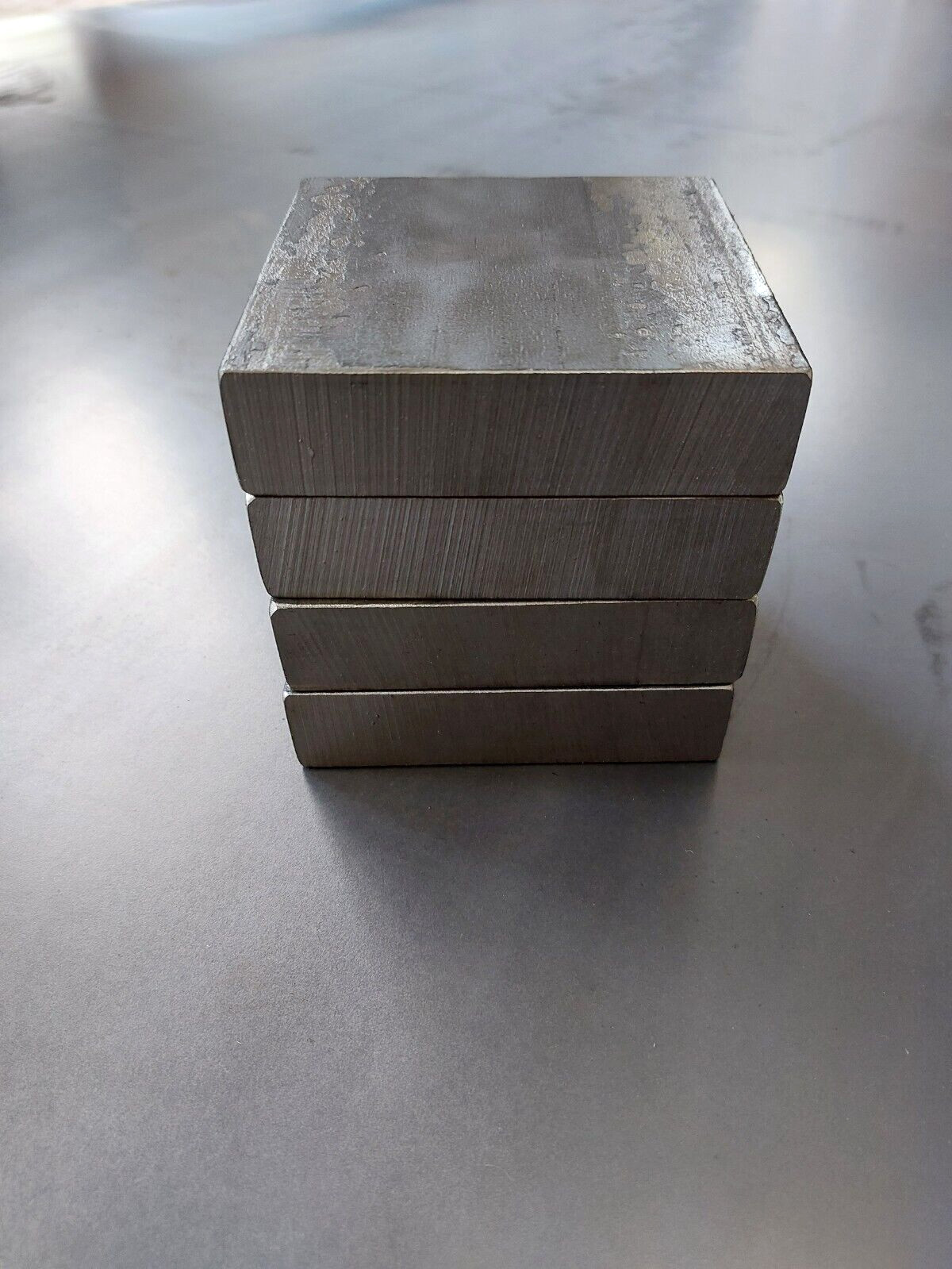 1″ STEEL PLATE 4″ x 4″ Flat Bar 4 PIECES