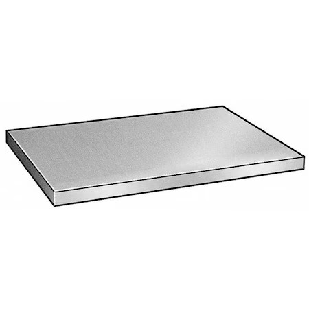 Zoro Select 255 Sheetmetal, Aluminum, 0.016X4x10 In., Pk6, 255