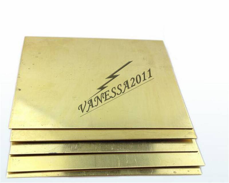 1pcs Brass Metal Sheet Plate 2.5mm x 100mm-