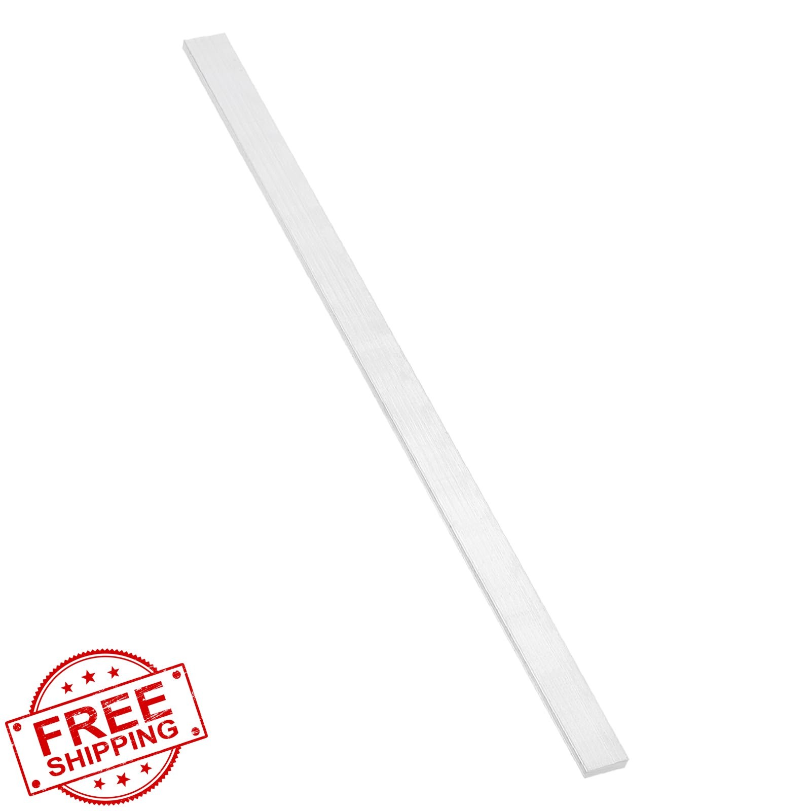 MECCANIXITY 1/8″x0.8″x13″ 6061 Aluminum Flat Bar