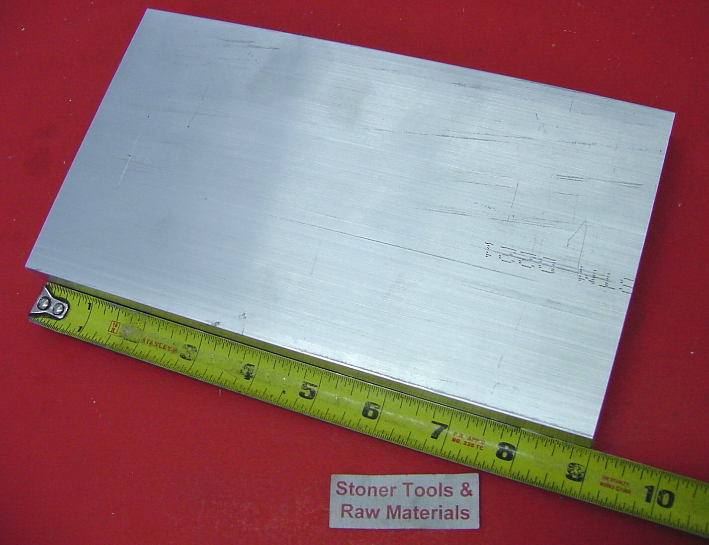 3/16″ X 6″ ALUMINUM 6061 T6511 SOLID BAR 9″ long Extruded Flat Stock Cut New