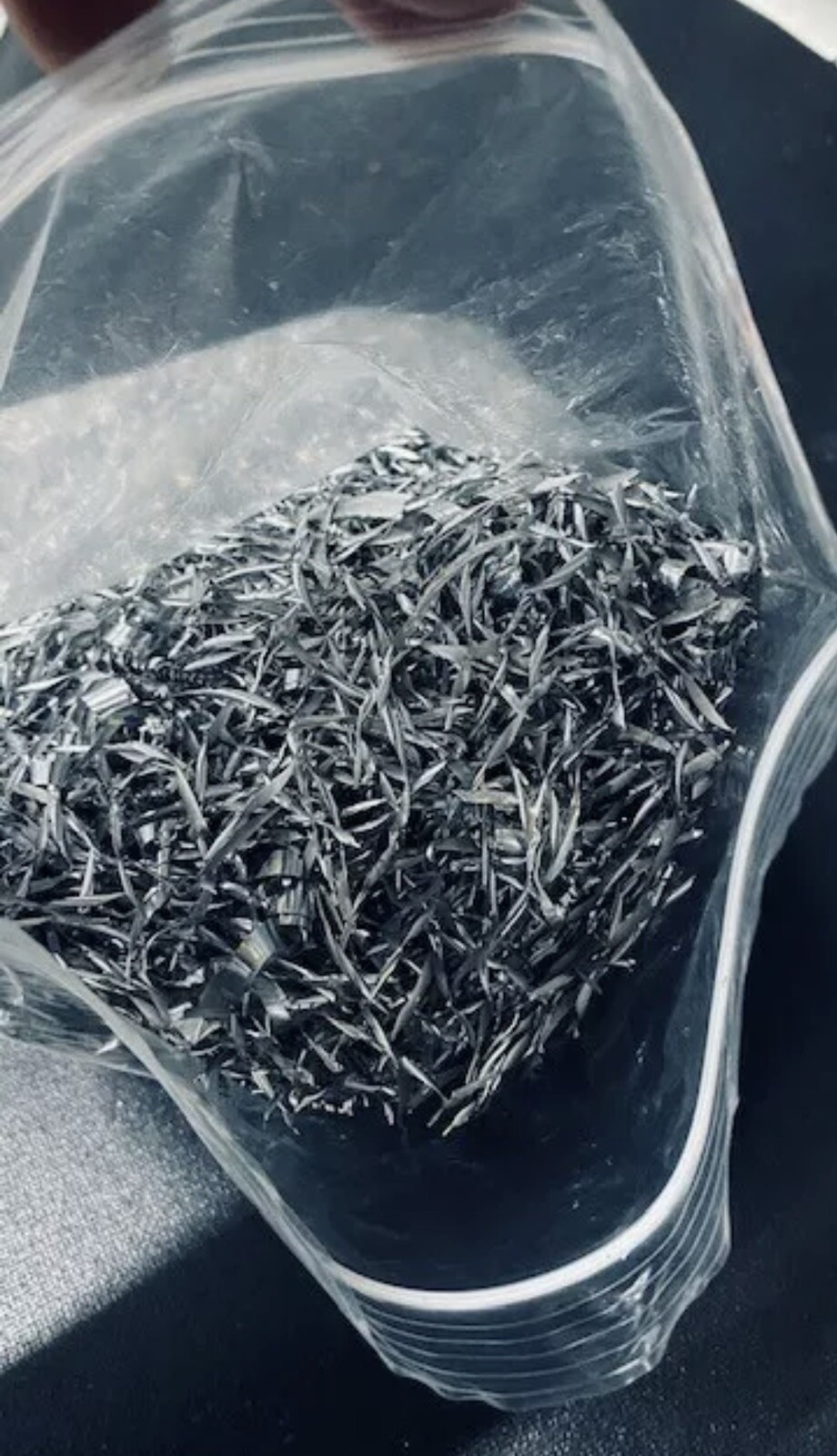 1/2 Pound (SHIP FREE) CLEAN ALUMINUM 6061 METAL SHAVINGS/CHIPS Orgonite Art