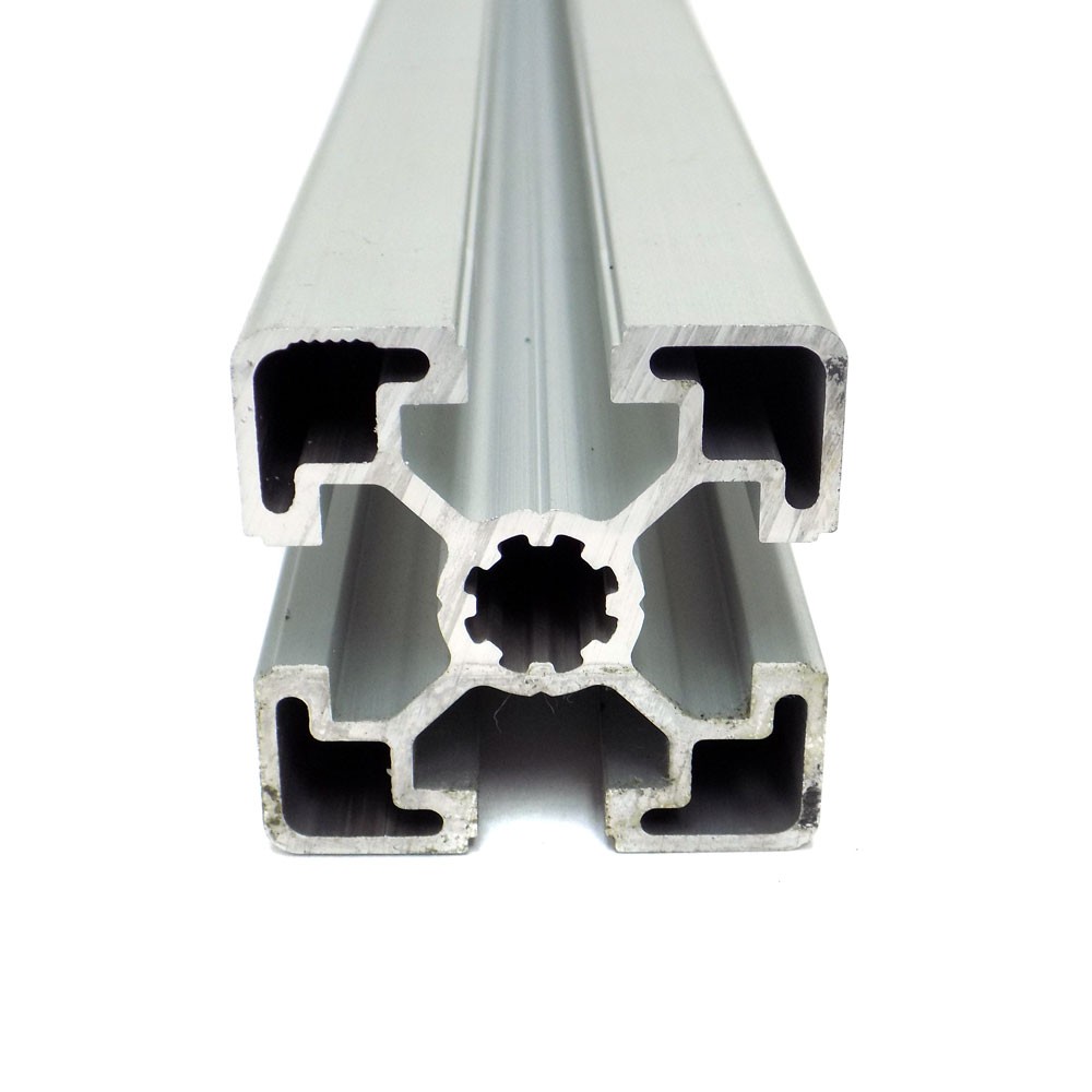 (Lot of 7) Bosch 45×45 Aluminum Extrusion T-Slot (4) 1073mm & (3) 1047mm Length