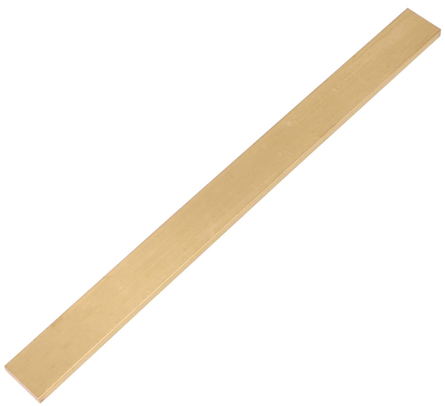 1/4 x 1 Inch C360 Brass Flat Bar 12 Inch Long Solid .230 Mill Stock