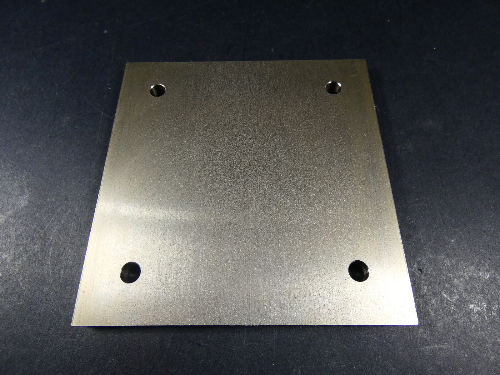 Stainless Steel – Plate / Anchor Plate | 100 x 100 x 6mm | 4 x Bore Ø 6mm