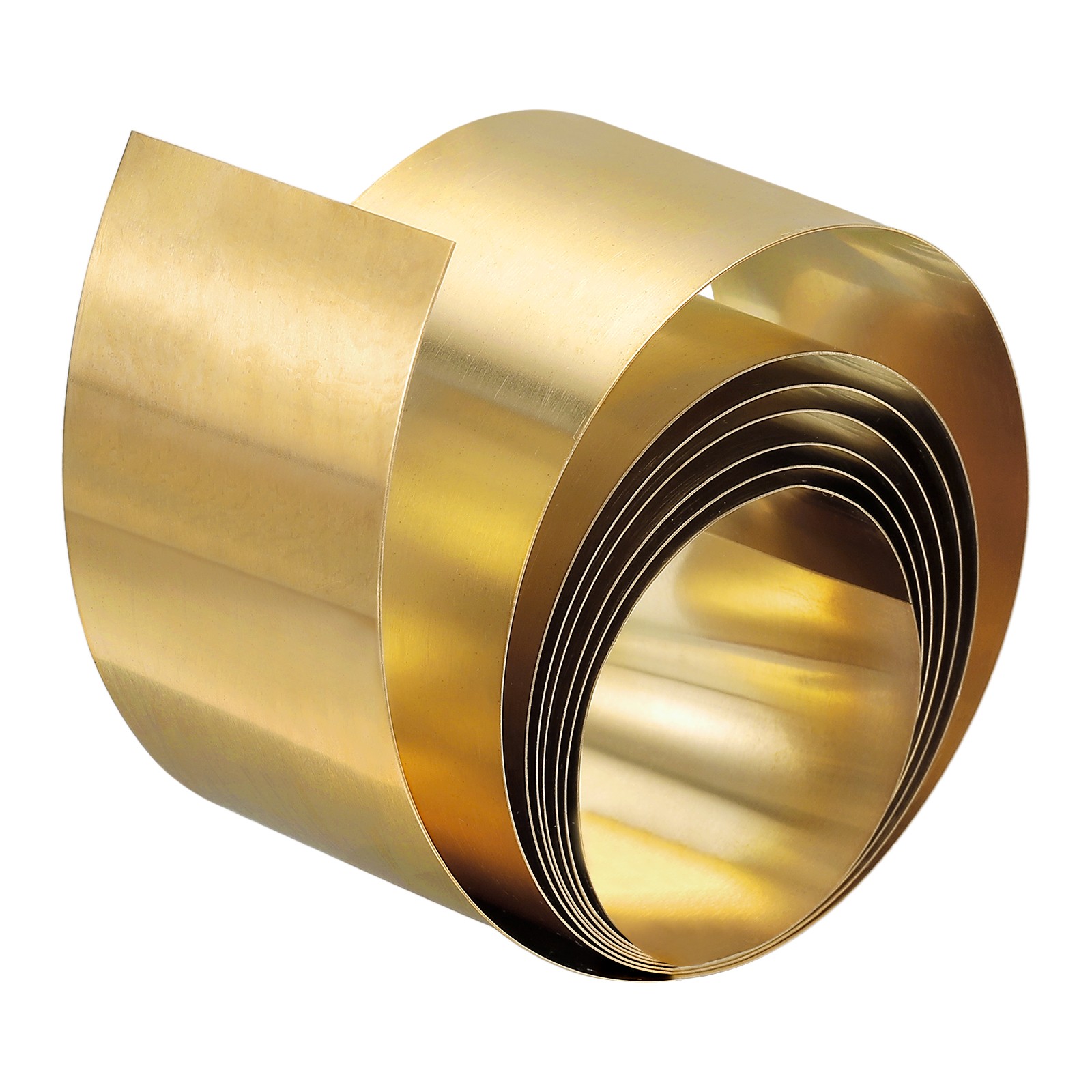 Brass Sheet Roll, Metal Foil Plate 2000mm x 30mm x 0.2mm