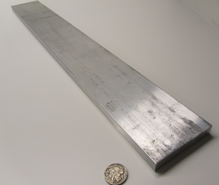2024 T351 Aluminum Bar, 1/2″ (.500″) Thick x 3.0″ Wide x 24″ Length