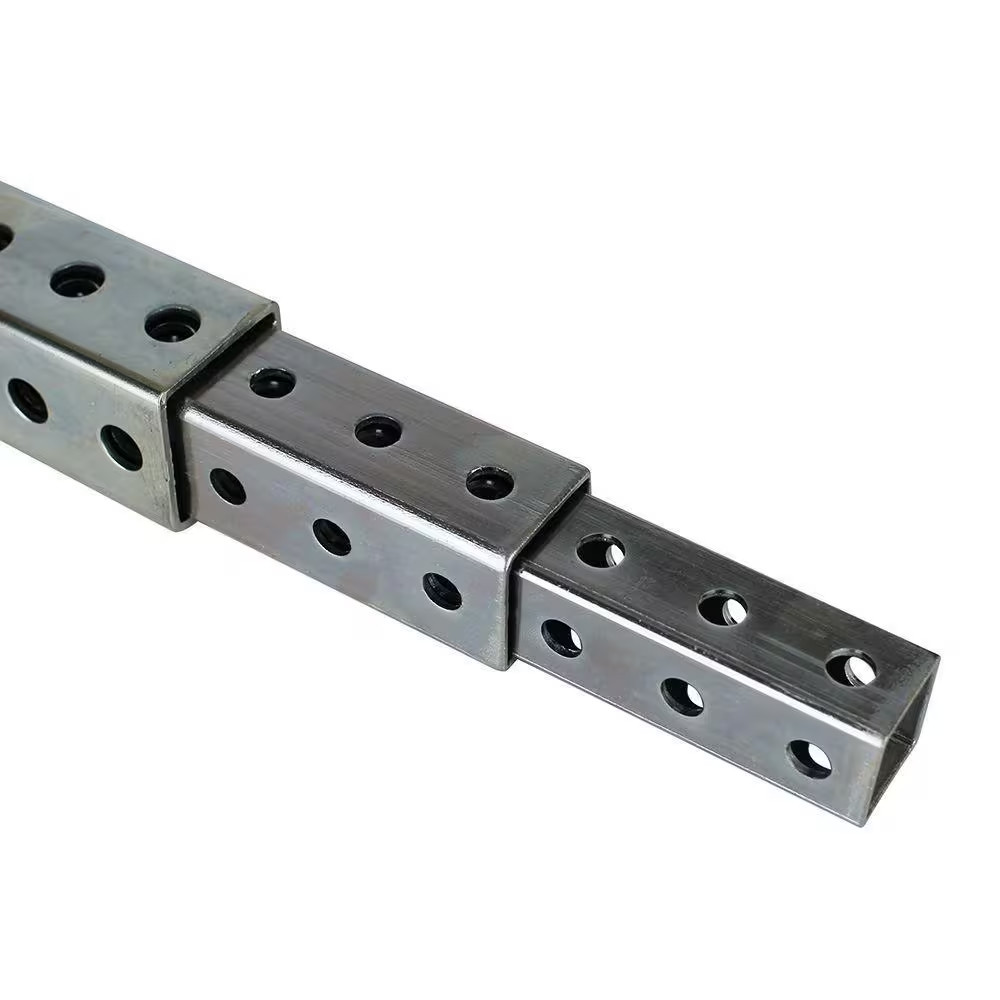 1-1/2 In. X 3 Ft. – 14 Gauge Zinc Plated Perforated Steel Square Tube