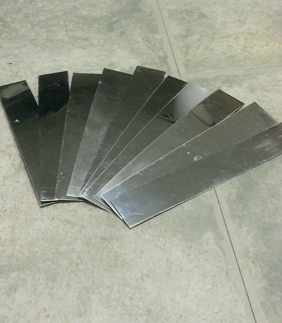 Stainless Steel shim stock 1.06″ X 0.015″ x 6″+ ONE PIECE PER LOT