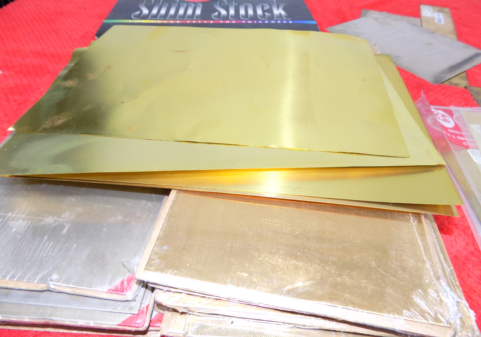 LOT Jeweler’s Brass Sheet Metal Rectangle Rio Grande 130-116 130-120 130-122